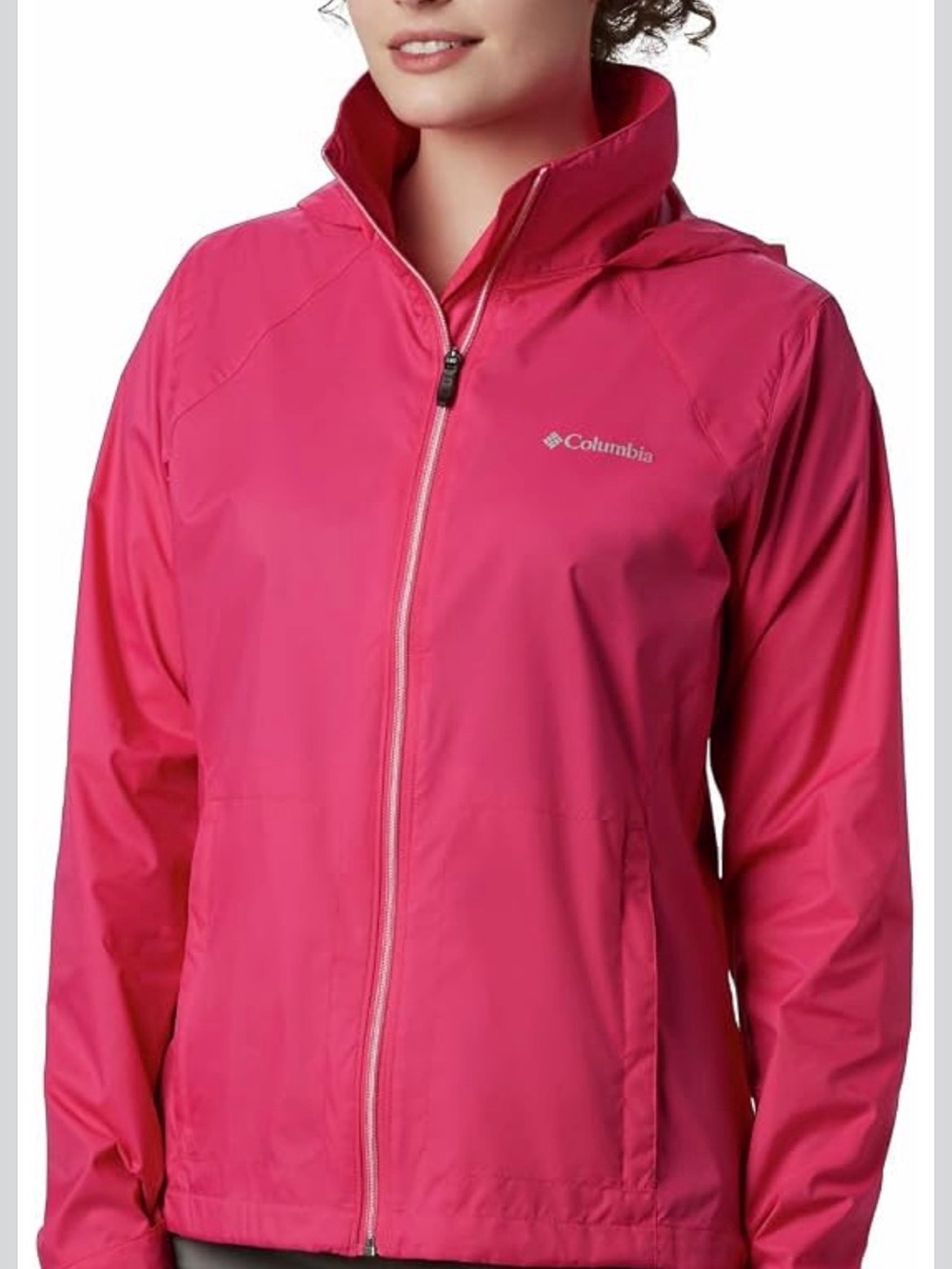 Columbia Women's Hooded Windbreaker Jacket. Like new , never worn.